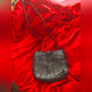 Beaded evening purse